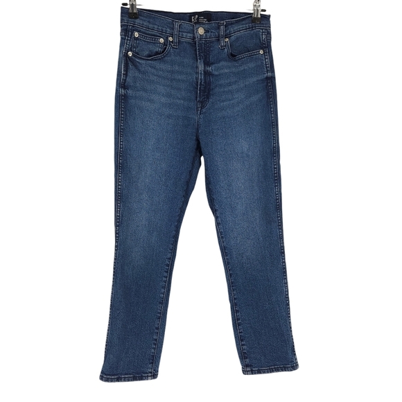 GAP Denim - GAP Vintage Slim Ankle Jeans High Rise Villa Dark Wash Denim 6 Short
